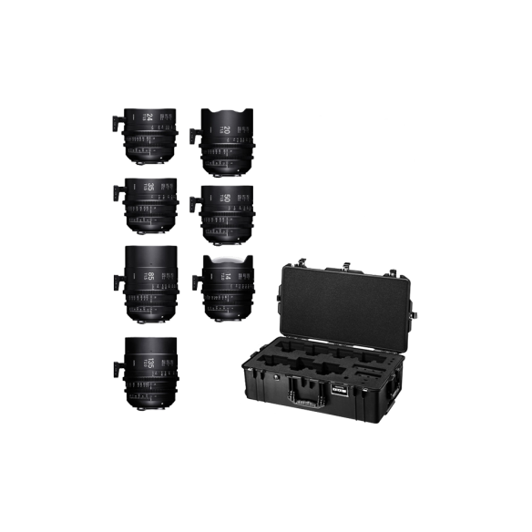 Seven Prime Cine Lens Set + Case