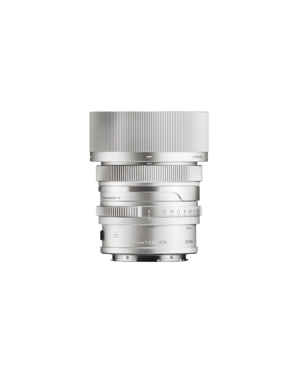 SIGMA 35mm F2 DG CONTEMPORARY シルバー Sigma 35mm f/2 DG Contemporary Lens (L-Mount, Silver) 3S7969 B&H