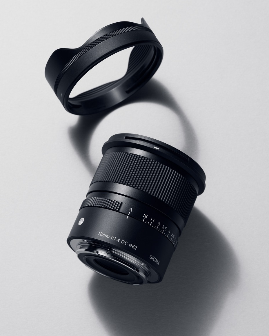 The Sigma 12mm F1.4 DC Contemporary an ultra-wide-angle prime mirrorless camera lens